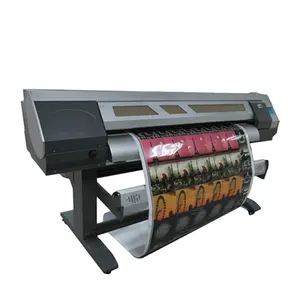 Dijual 1.6M Pencetak Vinil dengan Dx7 Harga Kepala Larutan Flatbed Inkjet Printer