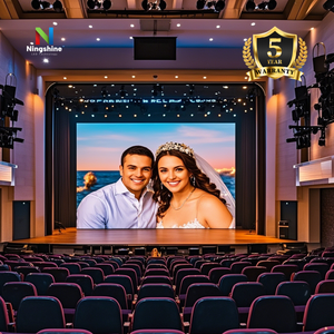 หน้าจอแสดงผล LED แบบเต็มจอ P2.6 P3.91 P2.976<span class=keywords><strong>สี</strong></span>ของ Novastar สำหรับ<span class=keywords><strong>พื้น</strong></span><span class=keywords><strong>หลัง</strong></span>งานแต่งงานในร่ม - Product Image 1