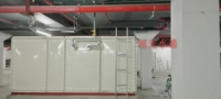 Réservoir d'eau en GRP résistant à la corrosion, réservoir de stockage en fibre de verre pour l'eau potable et les projets civils