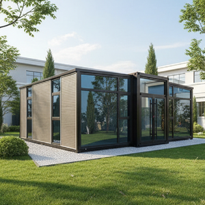 Casa Contenedor de Lujo Plegable y Expandible de Dos Alas con 3 Dormitorios, Sala de Estar y Aplicaciones para Supermercados - Product Image 4