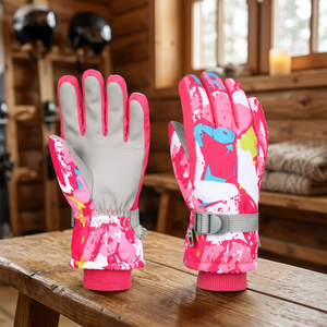 Guantes de Snowboard y Esquí Impermeables, Térmicos, para Invierno, con Pantalla Táctil, Cálidos, de Oxford, para Nieve, Personalizables, para Clima Frío - Product Image 4