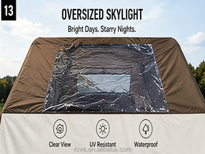 <span class=keywords><strong>Tente</strong></span> de chasse <span class=keywords><strong>gonflable</strong></span> automatique à un clic, imperméable, en Oxford 210D, protection UV, grand espace, 4 saisons, pour le camping en plein air - Product Image 5