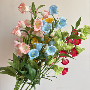 Fiori Artificiali di <span class=keywords><strong>Campanula</strong></span> a Stelo Lungo, Effetto Realistico, per Decorazioni di Matrimoni, Casa e Feste - Product Image 2