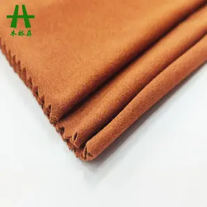 Mulinsen текстиль, однотонная окрашенная Мягкая ручная работа, вязаная замшевая ткань