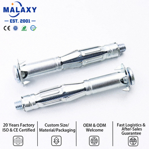 Malaxy Vis d'expansion à coque métallique M4 M5 M6 M8 en acier inoxydable galvanisé à chaud, personnalisable OEM ODM, pour fixation <span class=keywords><strong>mur</strong></span> creux - Product Image 3