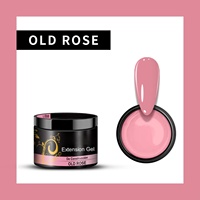Produits de salon de manucure OEM à marque privée, logo personnalisé, gel dur pour construction d'ongles, gel d'extension rose naturel nude