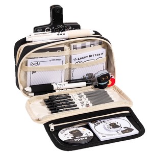 Juego <span class=keywords><strong>de</strong></span> Papelería Escolar y <span class=keywords><strong>de</strong></span> Oficina con Empaque Exterior Exquisito con Temática <span class=keywords><strong>de</strong></span> Dibujos Animados Negros Personalizados al por Mayor, Regalo <span class=keywords><strong>de</strong></span> Cumpleaños para Estudiantes - Product Image 4