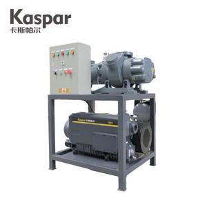 Pompe de surpression <span class=keywords><strong>Kaspar</strong></span> 1000 m³/h + Unité de pompe à vide à palettes rotatives 300 m³/h + Boîtier de commande électrique (Modèle VJP1000+VR302) OEM pour - Product Image 1