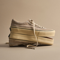 Chaussures unisexes en daim lavé à lacets, baskets vulcanisées à semelle épaisse, style rétro japonais, respirantes, pour le skate, en coton, printemps-été 2026