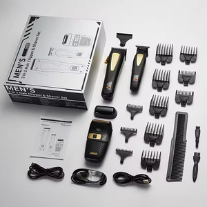 Resuxi 949 professionale taglio capelli Kit per barbiere ricaricabile a lama a T Zero-Gap rasoio lamina per <span class=keywords><strong>uomo</strong></span> - Product Image 2