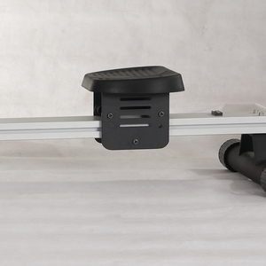 Rameur pliable Cheernin avec une capacité de 350 lb pour une utilisation à domicile, avec un coussin de siège confortable, un moniteur LCD, une machine de rame à eau - Product Image 5