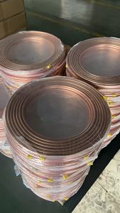 ท่อทองแดงแบบม้วนสำหรับเครื่องปรับอากาศ ขนาด 1/4 1/2 นิ้ว มาตรฐาน ASTM B280 - Product Image 3