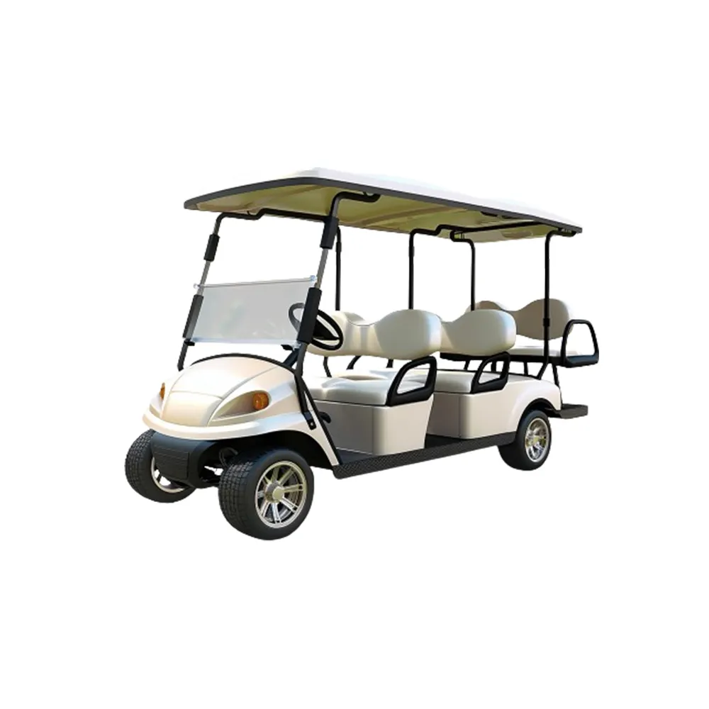 Chinese Factory Price 6 seater Golf Carts Car Electric Golf Push Cart