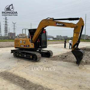 Excavatrice hydraulique d'occasion Sany Sy75c Pro 2022 avec moteur Isuzu 75 tonnes pour travaux de construction et agricoles Prix ​​bas en vente - Product Image 2