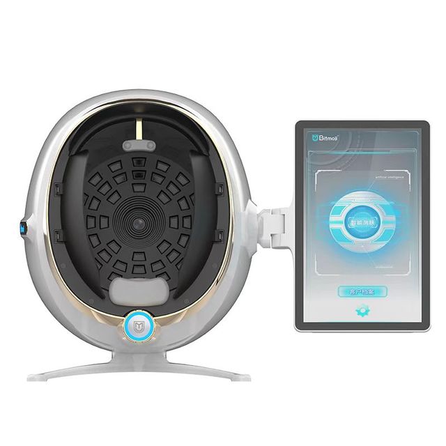Portable 3D AI Face Skin Diagnostics Analyzer Facial Tester Scanner Magic Face Mirror Device Skin Analysis Machine Skin Analyzer