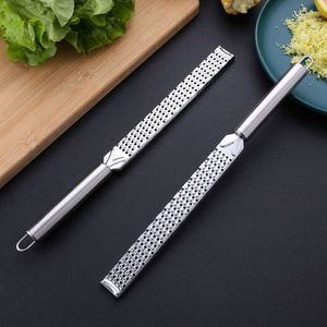 Daily Use Stainless Steel Lemon Peel Grater Manual Kitchen Tool <b>for</b> Cheese Chocolate <b>Vegetable</b> Scraping Baking Easy Metal - Product Image 2