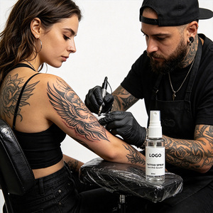 Delicate Smooth Texture Tattoo Cream, Large & <b>Small</b> Net <b>Weight</b> Options, Custom Printed Logo Tattoo Aftercare Cream for Tattoo - Product Image 5