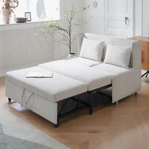 Conjunto de Sofá Seccional Rectangular Moderno, Tapicería de Pana Ecológica, Patas de Metal, Diseño Modular, para Apartamentos y Villas - Product Image 1