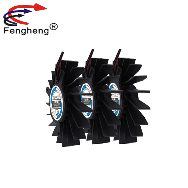 Fengheng sıcak satış grafik kartı çerçevesiz fan 60x60x10mm 12v 3000rpm DC soğutma fanı