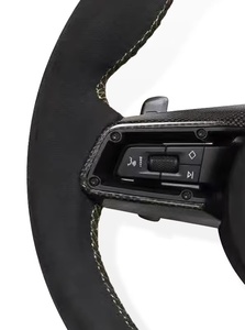 Volante Personalizado Completamente Forrado en Alcántara para Cayenne, Panamera 996, 991.2, 970, 997.2, 887, 986, GT3, 981, <span class=keywords><strong>Macan</strong></span> - Product Image 4