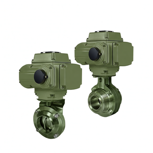 COVNA High Pressure Electric <b>Valve</b> PN10/16 DN65 Food Grade Threaded Electric <b>Butterfly</b> <b>Valve</b> Sanitary <b>Butterfly</b> <b>Valve</b> - Product Image 2