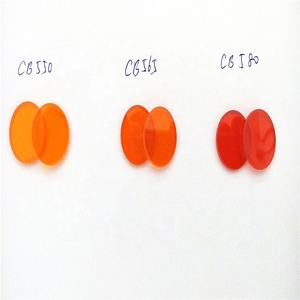 Fabrication de <span class=keywords><strong>filtre</strong></span> en verre passe-long orange optique 12mm CB565 OG570 avec montage fileté Design rond - Product Image 1