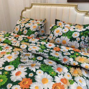 Châu Phi Phong Cách Vua Kích Thước <span class=keywords><strong>Comforter</strong></span> Set 6 Mảnh Cho Giường Hoa In Bộ Đồ Giường Đặt 6Pcs Duvet Set 3 Nơi Cho Mùa Đông - Product Image 4
