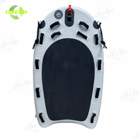 Planche de sauvetage gonflable colorée personnalisée Green Factory pour jet ski, planche de surf et de sauvetage à vendre