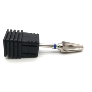 3/32 Inch Silver Coated Tornado Tungsten Carbide Nail Drill Bit OEM for Gel Removal Manicure - Product Image 2