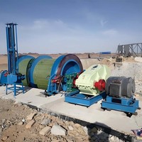 Enrouleur minier 2JTP 3 tonnes 408 m Diamètre de tambour 1200 mm Vitesse de levage 2,6 m/s pour le levage de matériaux dans les mines souterraines et les mines d'or