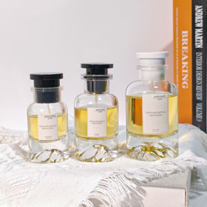 Botellas <span class=keywords><strong>de</strong></span> Perfume <span class=keywords><strong>de</strong></span> Fragancia en Aerosol con Cilindro Vacío <span class=keywords><strong>de</strong></span> Picos <span class=keywords><strong>de</strong></span> Montaña <span class=keywords><strong>de</strong></span> Fondo Grueso con Gradiente Dorado Único con Tubo <span class=keywords><strong>de</strong></span> Papel - Product Image 2