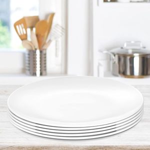 China Assiette En Vaisselles Porcelain Dinning <b>Set</b> Restaurant Dish White Catering Serving Ceramic Custom Dinner Plates in Bulk - Product Image 4