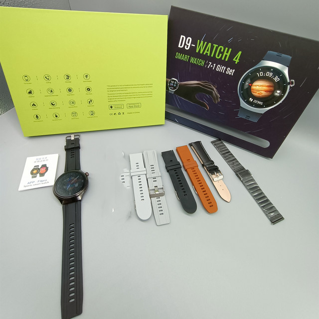 Reloj  D9-4 Pro 7 En 1 Juego 1.52 Pantalla BT Llamada Reloj Deportivo De Ritmo Cardiaco Masculino Reloj Inteligente 2024