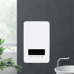 Phòng tắm nhỏ vòi sen điện đầu bán buôn 10000W ngay lập tức tankless Máy nước nóng