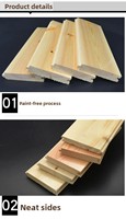 Meilleures ventes d'usine : Panneaux muraux intérieurs en bois abordables en cèdre rouge naturel, épicéa, chêne rouge, chêne blanc et pruche