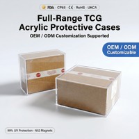Boîte de Présentation Premium en Carton Press Fit pour Coffret Entraîneur d'Élite (Lot de 10) avec Protection UV à 99% pour Boîte Maîtresse Scellée, Fermeture Magnétique Puissante