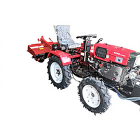 Mini tracteur électrique à quatre roues de 18 ch, cultivateur, export, petit condenseur, tracteur 4x4 avec accessoires, moteur, transmission par engrenages
