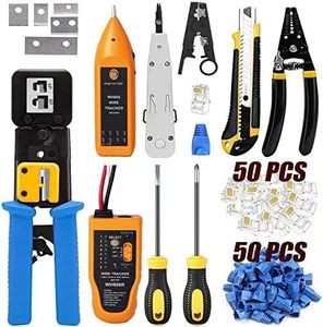 <span class=keywords><strong>Kit</strong></span> de caja de herramientas de reparación de computadoras profesional, Destornillador plano, cortador de alambre, herramientas manuales para red y mantenimiento, compatible con OEM personalizado - Product Image 3