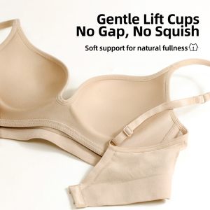 <span class=keywords><strong>Reggiseno</strong></span> <span class=keywords><strong>Senza</strong></span> Fili in Stile Giapponese PAERLAN, Produzione di Guangzhou, Personalizzabile con Logo, Morbido e Confortevole, <span class=keywords><strong>Senza</strong></span> Cuciture per Donne - Product Image 5