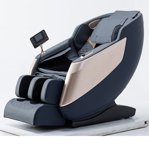 SL Rail Massage Chair Full Body Automatic Smart Home Sofa Chair 31-60 Airbags With <b>Remote</b> Control Gray Color - Product Image 2
