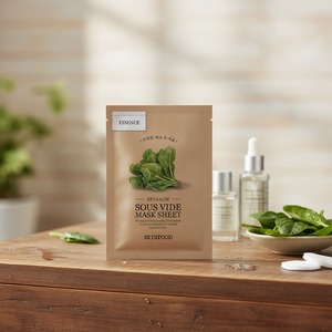 SKINFOOD High Quality Spinach Sous Vide Mask Sheet Premium Facial - Product Image 3