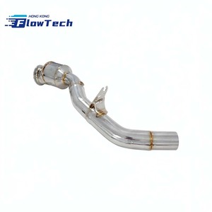 Tuyau de descente droit en acier inoxydable T304 avec bouclier thermique pour Jaguar XFL 2.0T 2025 modèles chinois 6B/GPF - Product Image 5