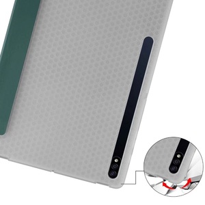Custodia Sottile Trasparente con Porta Penna per <span class=keywords><strong>Samsung</strong></span> <span class=keywords><strong>Tab</strong></span> <span class=keywords><strong>S8</strong></span> <span class=keywords><strong>Plus</strong></span> S7 <span class=keywords><strong>Plus</strong></span> 12.4 Pollici, Cover Protettiva - Product Image 4