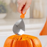 Topverkoper Premium Kwaliteit 11-delige Moderne Duurzame RVS Halloween Pompoen Snijsets Fruit & Groente Gereedschap
