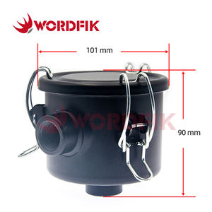 1/2 Zoll F002 3/4 Zoll F002-1 Wordfik Vakuumpumpen-Luftansaugfiltergehäuse mit Innen- und Außengewinde Vakuumfilter-Baugruppe - Product Image 5