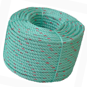 <span class=keywords><strong>Corde</strong></span> torsadée en PP <span class=keywords><strong>grise</strong></span> Lujunnaite PPD à 3 brins, 8 mm, haute résistance, flexible, longueur 1200 pieds, multi-usages pour l'emballage/la pêche - Product Image 3
