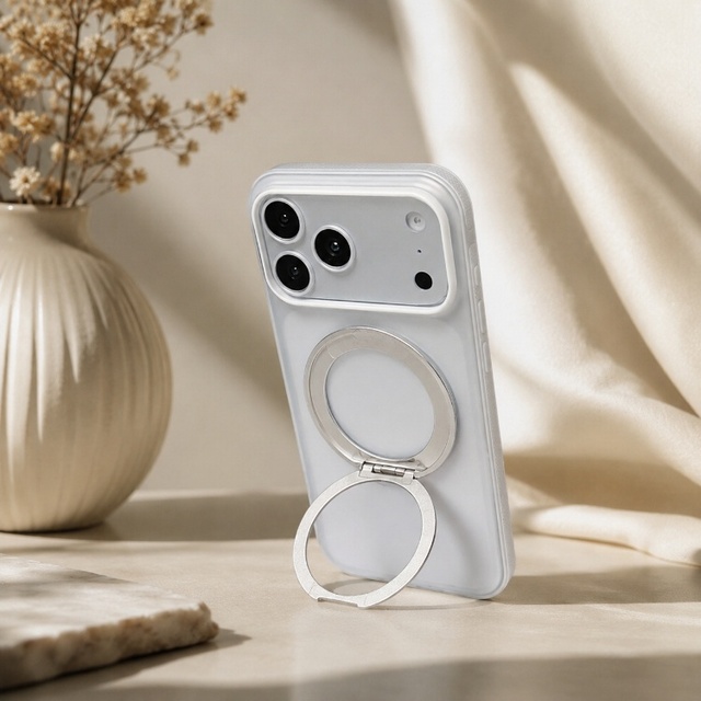 C0126 Magnetic Bracket Design Phone Case Shockproof Phone Case for iPhone 16 17 Air 15 Pro 14 13 Pro Max 12 11 18