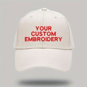 Custom Text Vintage Washed Embroidered Baseball Cap Retro Sporty Dobby Terry Hand Embroidered Adjustable <b>Hat</b> <b>for</b> Men Women - Product Image 6