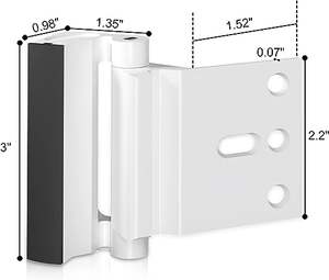 Défense de sécurité intérieure amérique du nord Offre Spéciale, sécurité de la maison, serrures de porte à l'épreuve des enfants, défense de porte, renforcement de serrure - Product Image 2