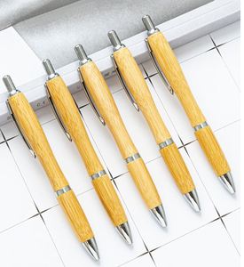 Promotion : Stylo bille créatif en forme de gourde en bambou, personnalisable avec logo gravé au laser pour cadeau d'entreprise - Product Image 4